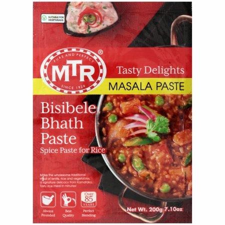 Mtr Tasty Delights Bisibele Bhath Paste Masala Paste 7.10 Oz Pack