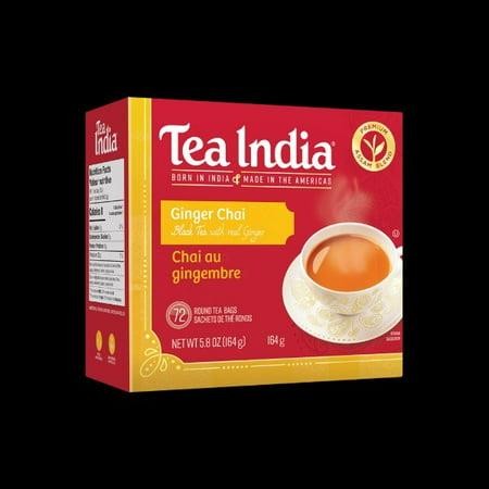 Tea India Ginger Chai 80 Tea Bags