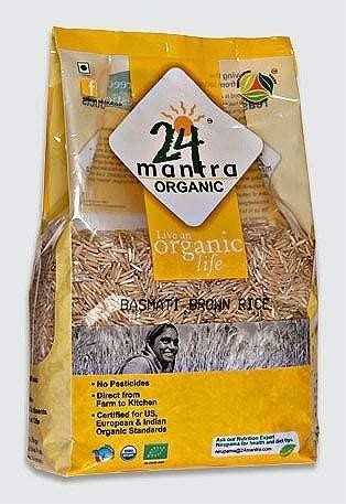 24 Mantra Organic Brown Basmati Rice 2lb