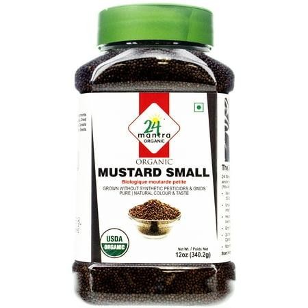 24 Mantra Organic Mustard Small Jar 12oz