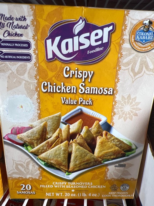 Kaiser Crispy Chicken Samosa 20pcs