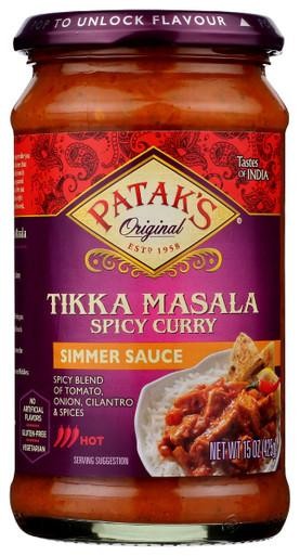 Patak’s Tikka Masala Spicy Curry Sauce 15oz