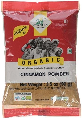 24 Mantra Organic Cinnamon Powder 3.5oz