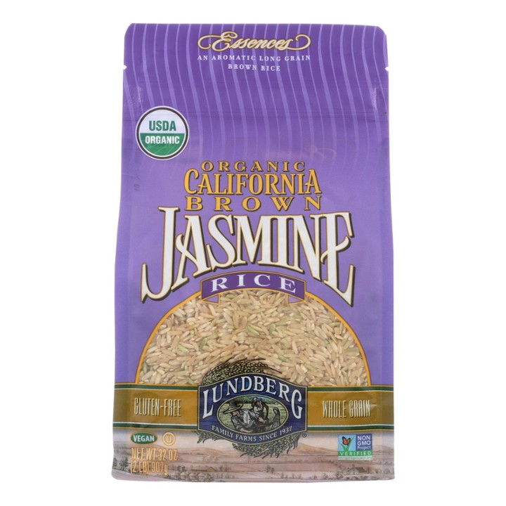 Lundberg  Organic Brown Jasmine Gourmet Rice 32oz
