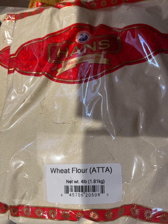 Hans wheat aata 4 lb