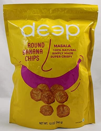 Deep Masala Round Banana Chips 12oz
