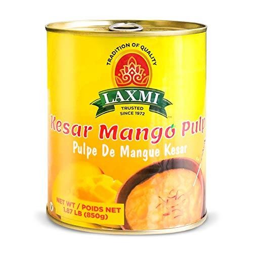 Laxmi Kesar Mango Pulp 1.87lb