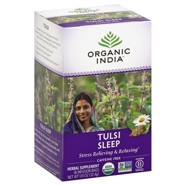 Organic India Organic Tulsi Sleep Tea 25 Tea Bags