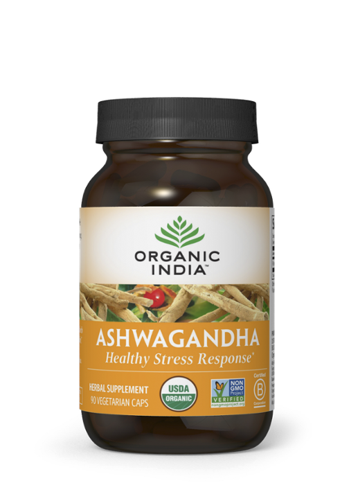 Organic India Ashwagandha 90 Veg Capsules