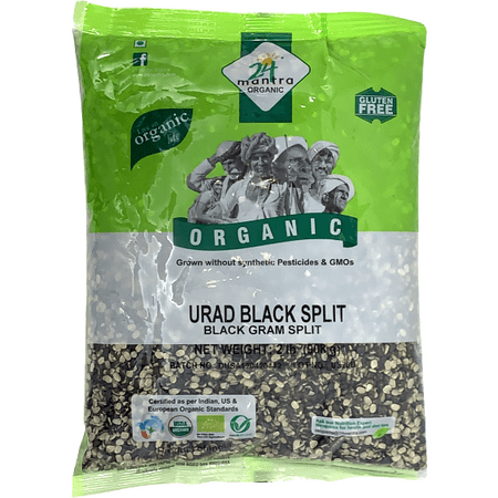 24 Mantra Organic Urad Black Split 2lb