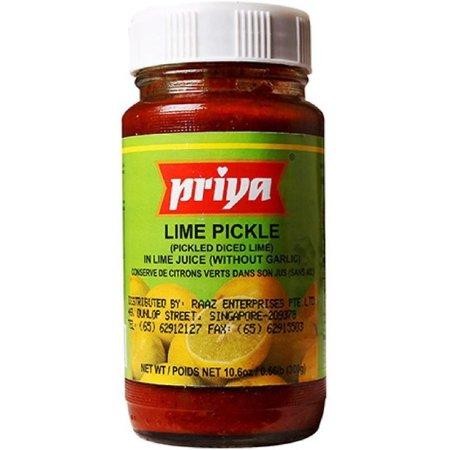 PRIYA Lime Pickle - 300 Grams (10.6oz)