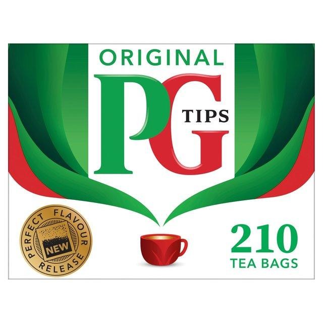 PG Tips 210 Tea Bags, 210 per Pack