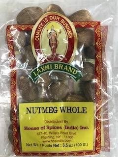 Laxmi Whole Nutmeg 3.5oz