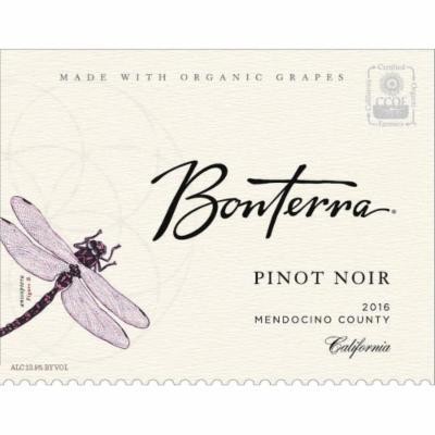 Bonterra Organic Pinot Noir - Red Wine from California - 750ml Bottle