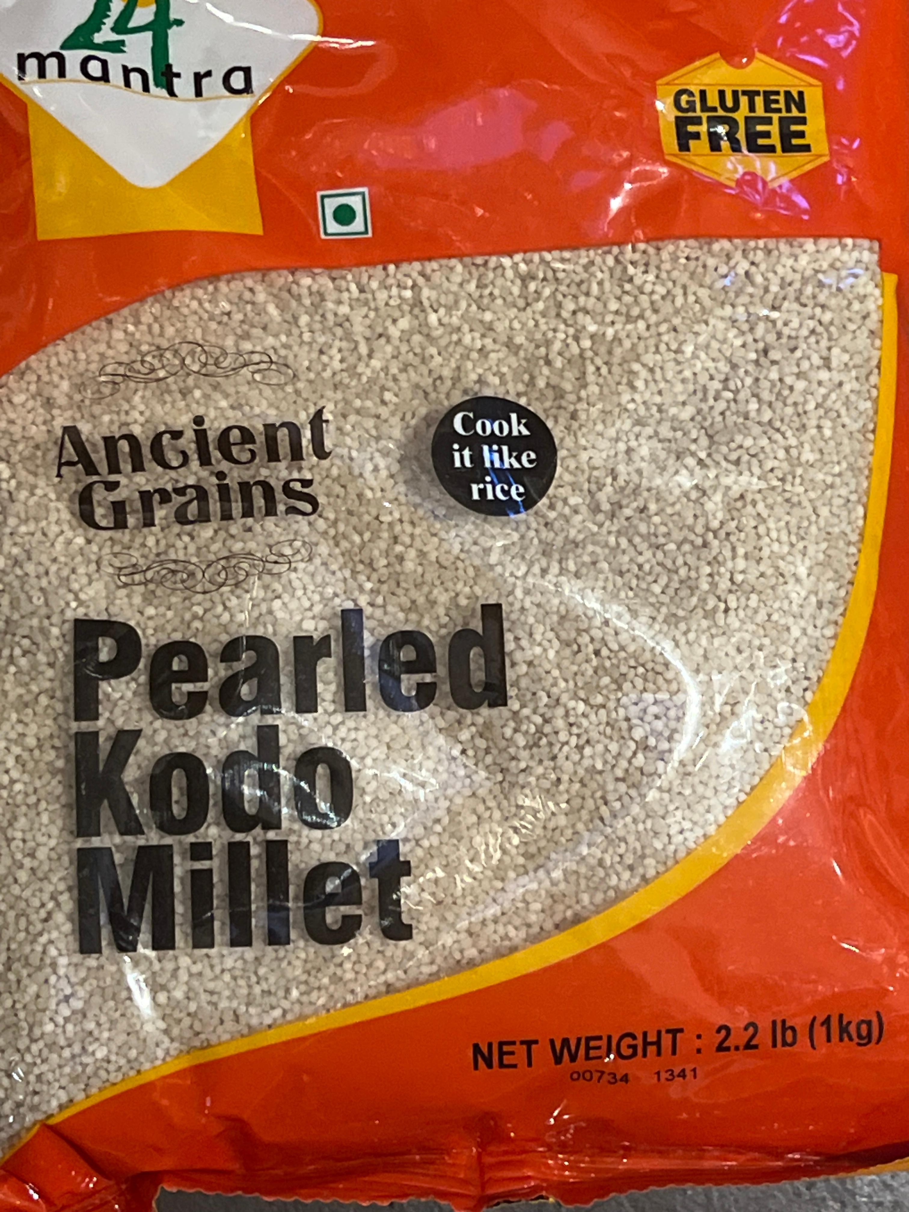 24 Mantra Pearled Kodo Millet 2.2lb