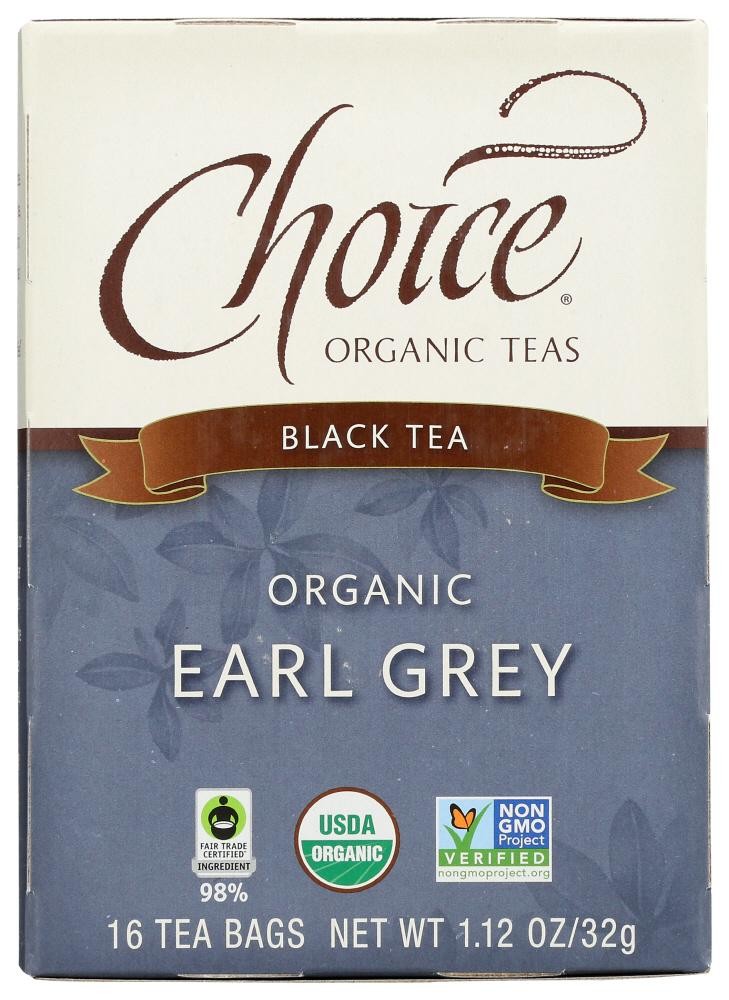Choice Organics Earl Grey Tea 16 Bags
