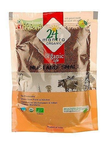 24 Mantra Organic Mustard Seeds Small 7oz