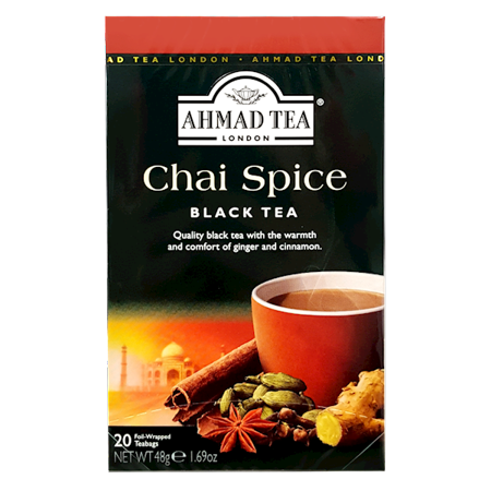 Ahmad Tea Chai Spice Black Tea 20 Tea Bags
