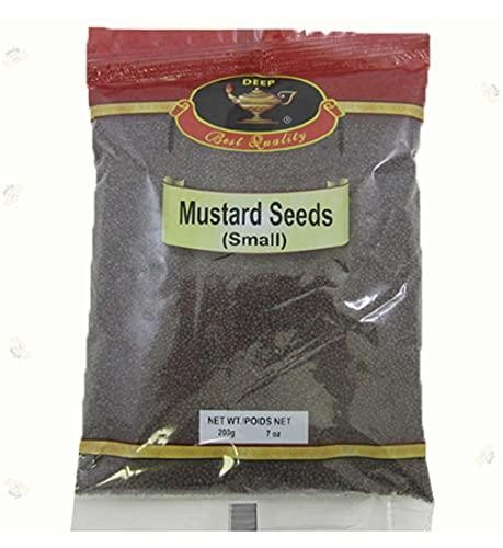 Deep Mustard Small Seeds - 200 Grams (7oz)