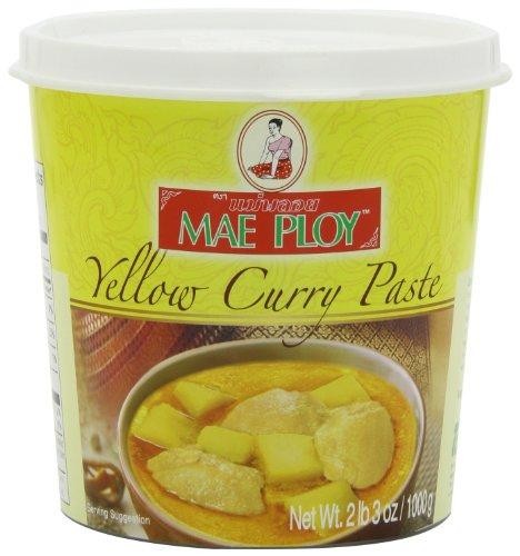 Mae Ploy Yellow Curry Paste  Large  35-Ounce