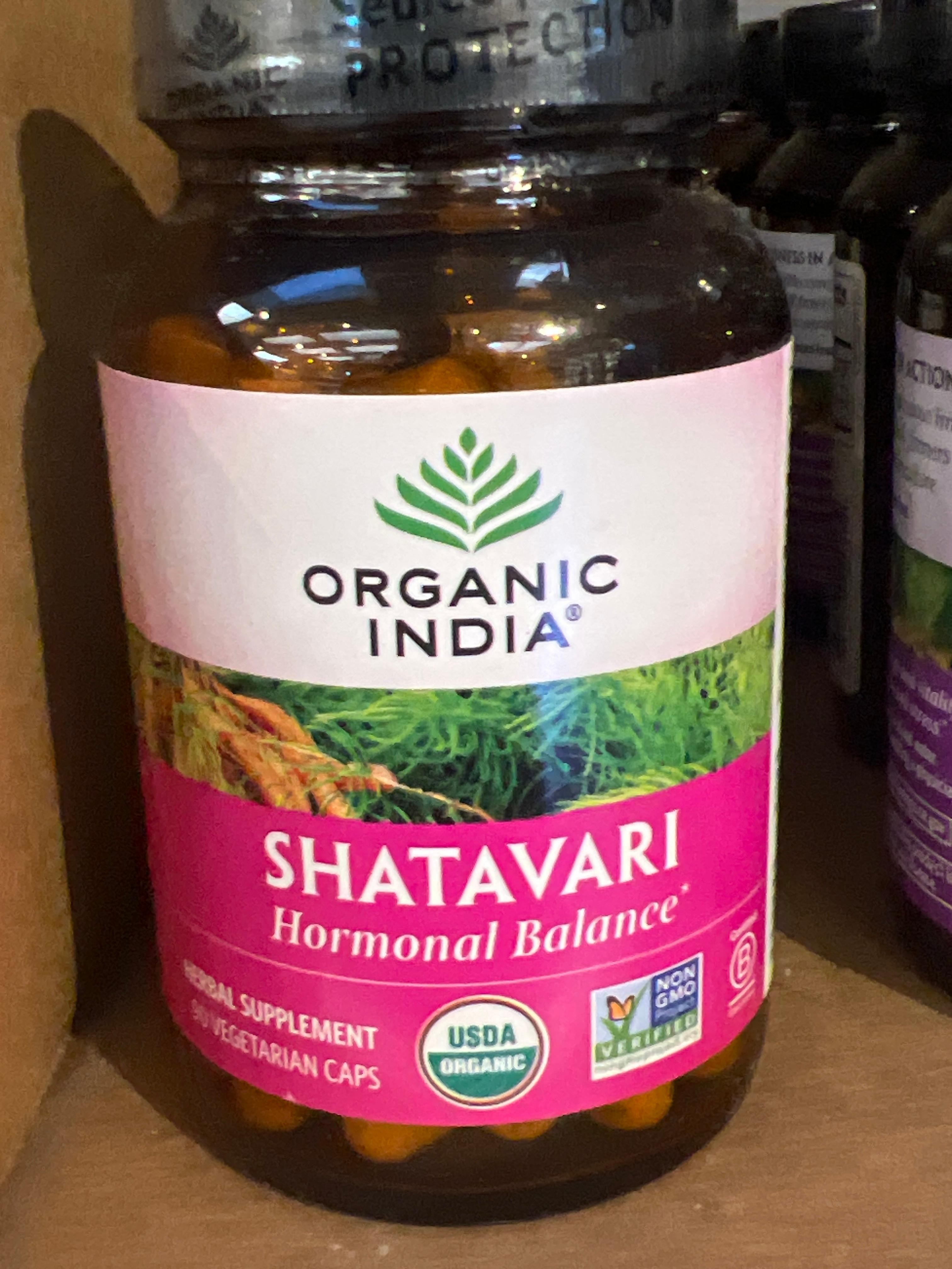 Organic India Shatavari Vitamin 90 Veg Caps