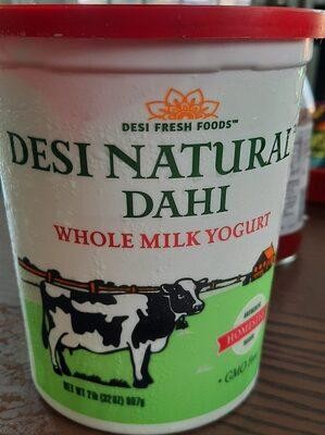 Desi Natural Dahi Whole Milk Yogurt 2lb