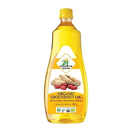 24 Mantra Organic Peanut Oil 1Ltr