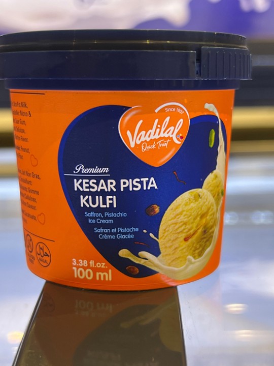 Vadilal Kesar Pista Ice Cream 3.4oz