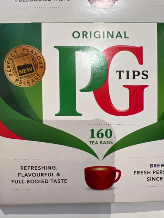 PG Tips Original 160 Tea Bags