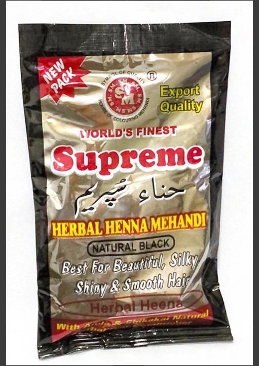 Supreme Herbal Henna Natural Black 150g