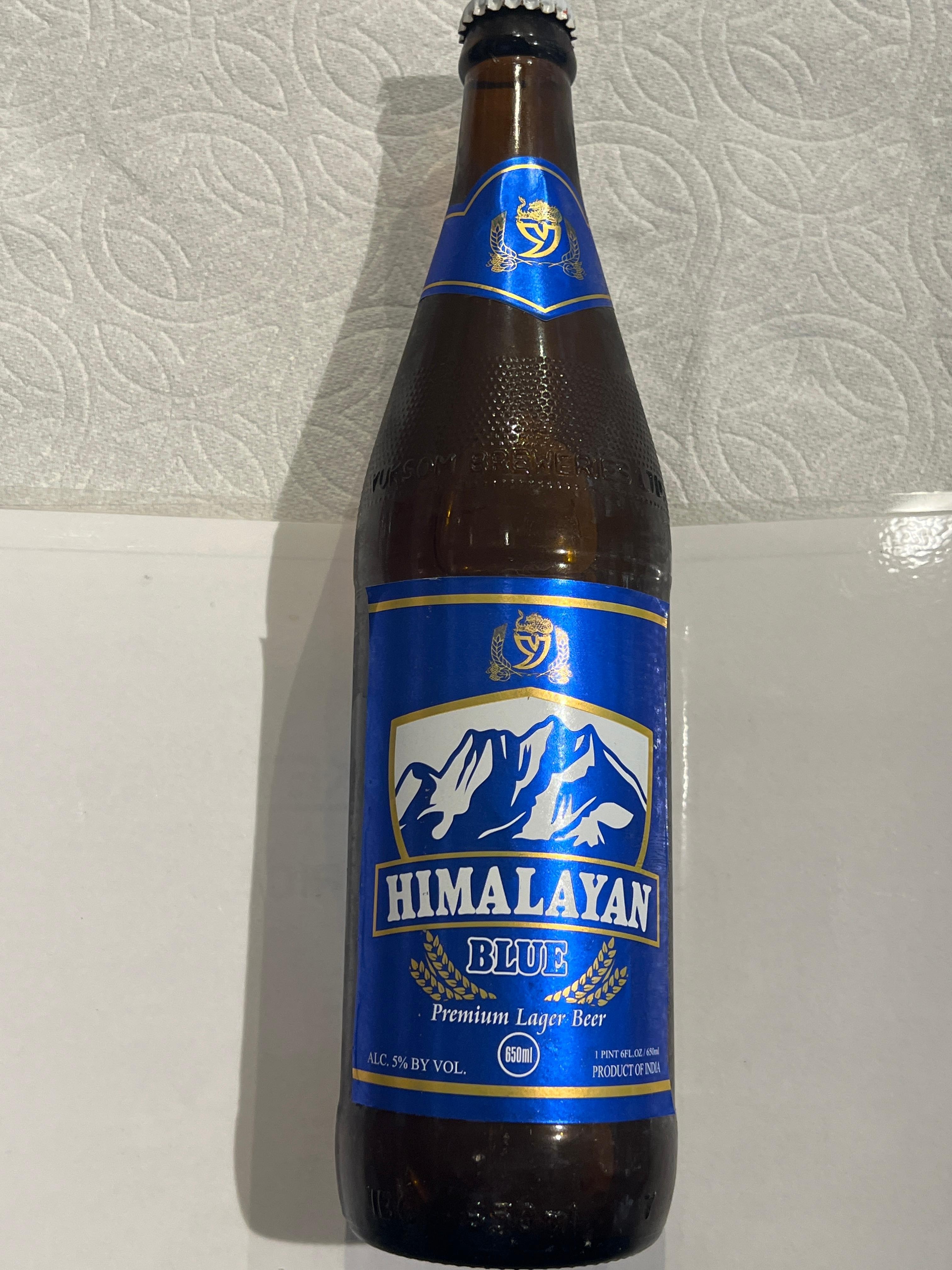 Himalayan Blue Lager Beer 5% Alc. Vol.