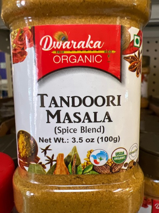 Dwarka Organic Tandoori Masala 3.5oz