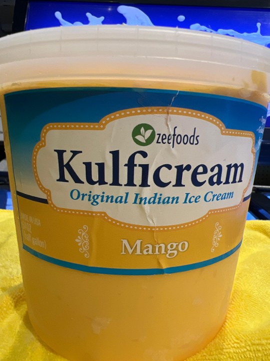 Zeefods Mango Indian Ice Cream 64oz
