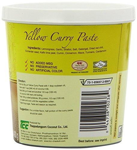 Mae Ploy Yellow Curry Paste  14oz