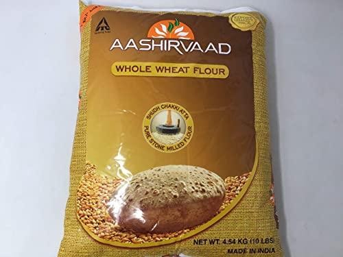 Aashirvaad Whole Wheat Flour - 10lb