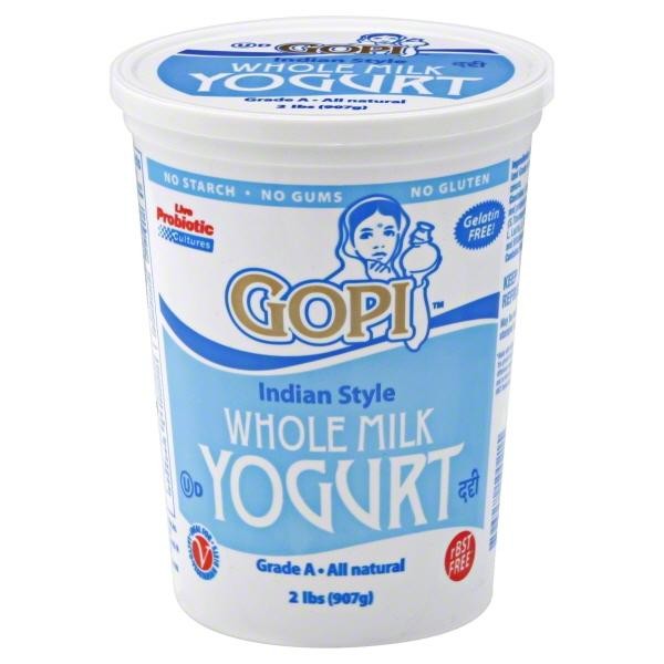 Gopi Indian Style Whole Milk Yogurt 2lb