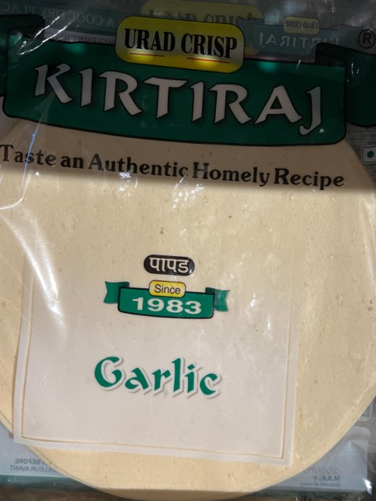 Kirtiraj  garlic papad