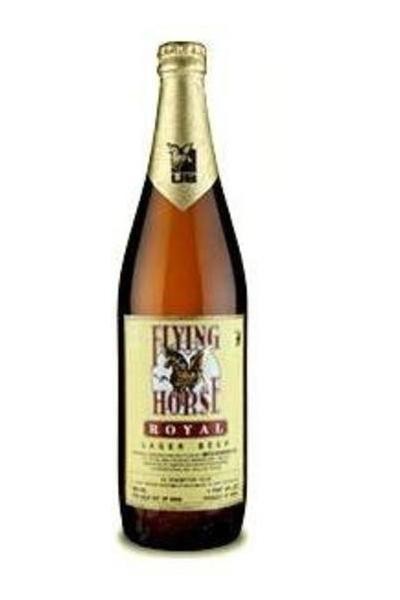 Flying Horse Lager Beer - 22oz 4.7% Alc. Vol.