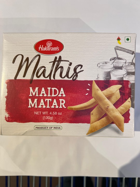Haldiram’s Mathis Maida Matar 130g