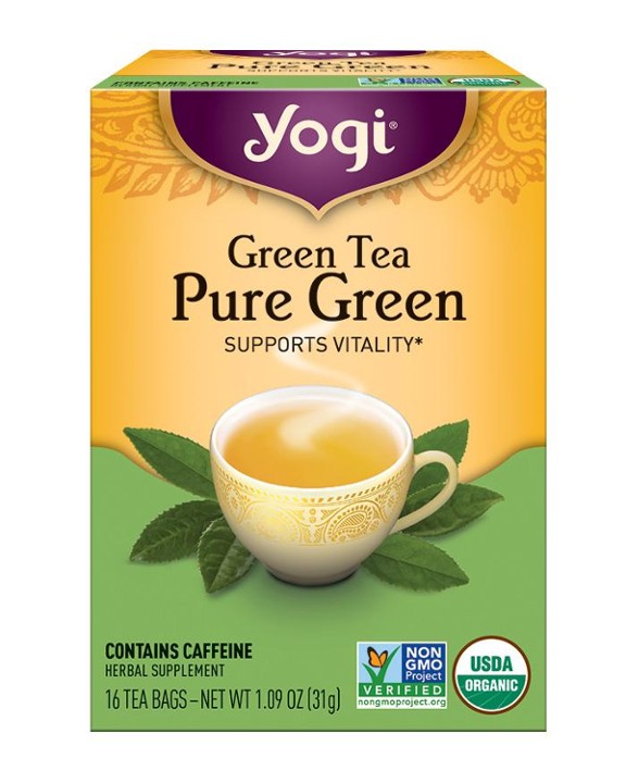 Yogi Green Tea Pure Green Tea 16 Bags