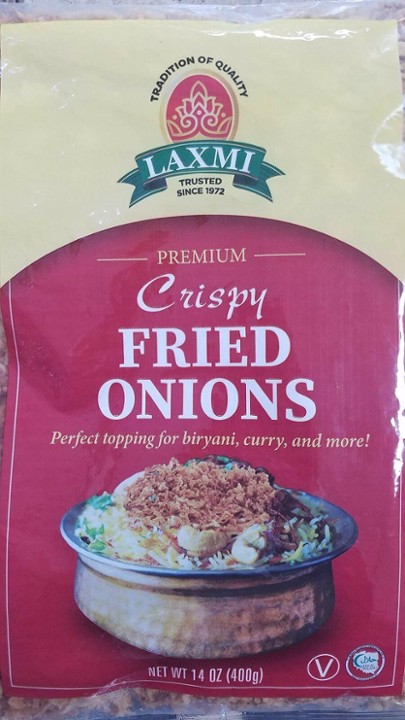Laxmi Crispy Fried Onions 14oz