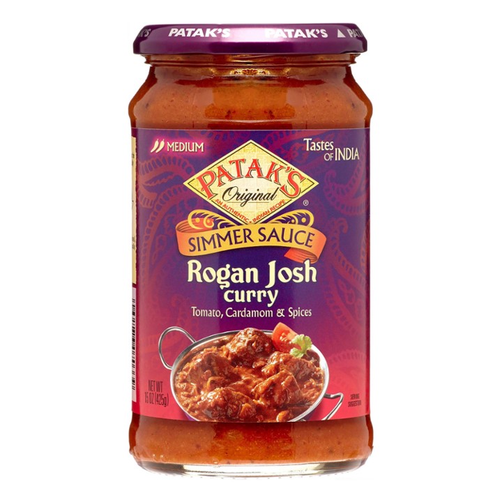 Patak’s Rogan Josh Curry Sauce 15oz