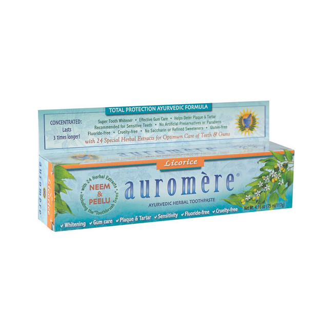 Auromere Ayurvedic Herbal Toothpaste Classic 4.16oz