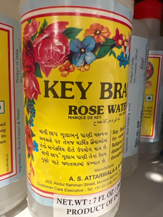 Key brand rose water 200 ml