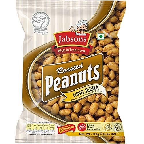 Jabsons - Roasted Peanuts - Hing Jeera - 140g