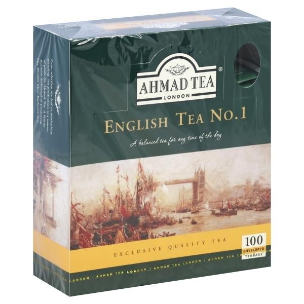 Ahmad Tea English Tea No. 1 100 Tea Bags
