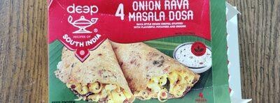 Deep Onion Rava Masala Dosa 4pcs