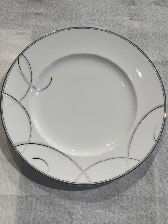 Elegant swirl nikko fine bone china plate #8 made in Japan