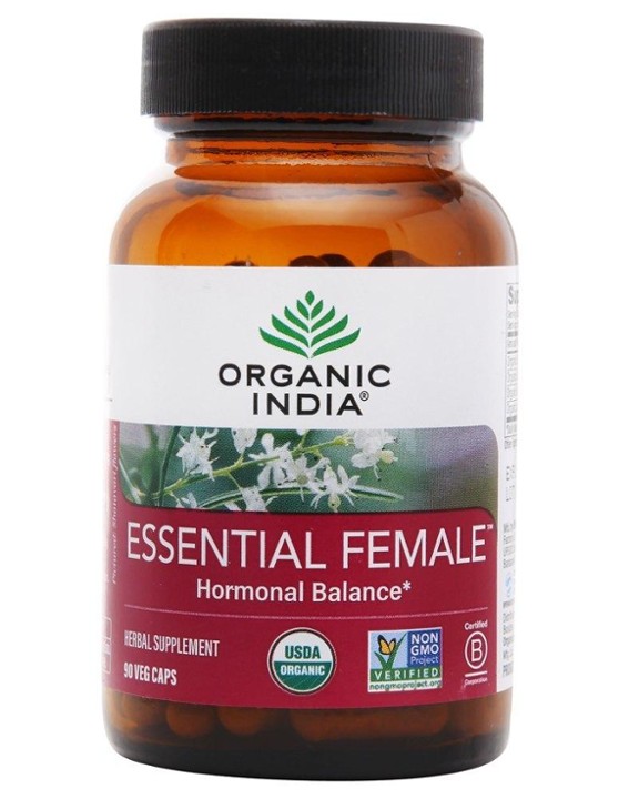 Organic India Essential Female 90 Veg Caps