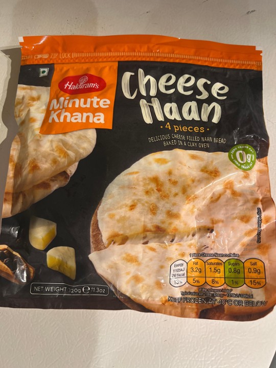 Haldiram’s Cheese Naan 4pcs